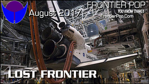 Days away..... Frontier Pop, Issue 104 for August 2017, Lost Frontier.
