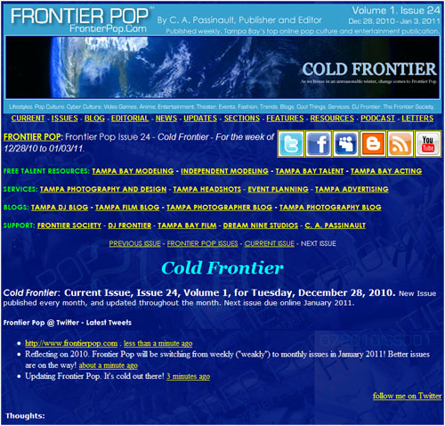 Frontier Pop Issue 24: Cold Frontier