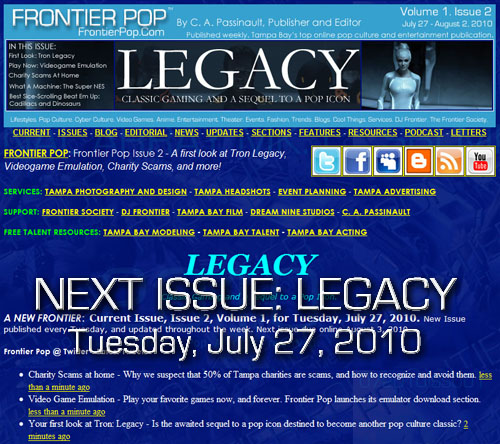 Next Issue of Frontier Pop: Legacy. Read it on Tuesday, July 207, 2010!