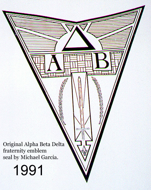 Alpha Beta Delta Emblem MK 2 - 1991